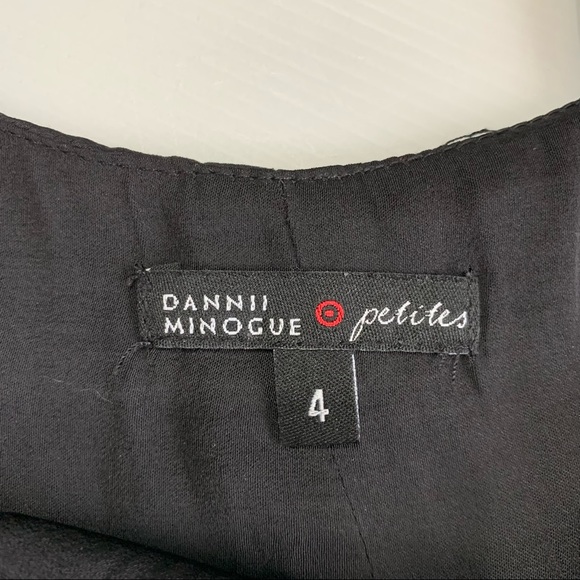 Dannii Minogue Black Jumpsuit Petite Size 4 - Picture 4 of 7